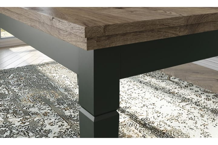 Sohvapöytä Getafez 110 cm - Khaki/Luonnonväri - Sohvapöytä