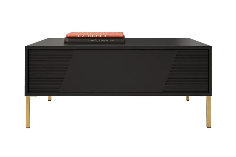 Sohvapöytä Glenndale 60 cm, Musta