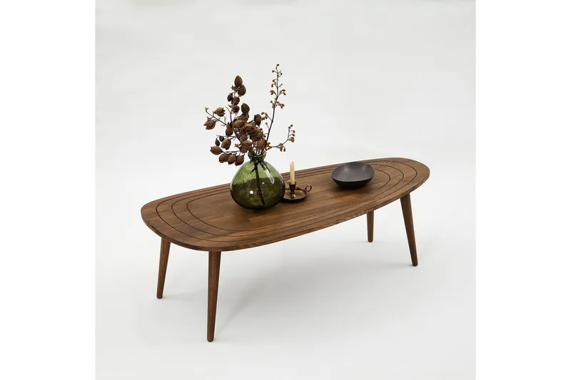 Sohvapöytä Gozoa 115 cm - Pähkinä - Huonekalut - Pöytä & ruokailuryhmä - Sohvapöytä