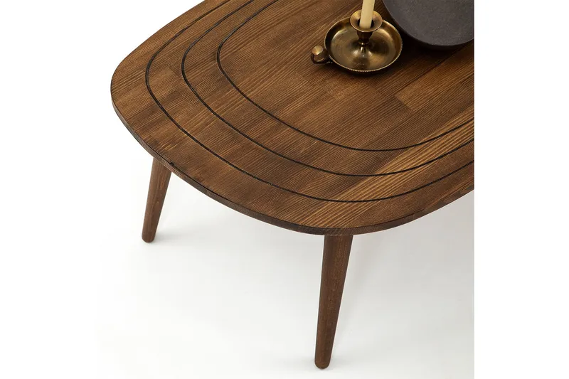 Sohvapöytä Gozoa 115 cm - Pähkinä - Huonekalut - Pöytä & ruokailuryhmä - Sohvapöytä