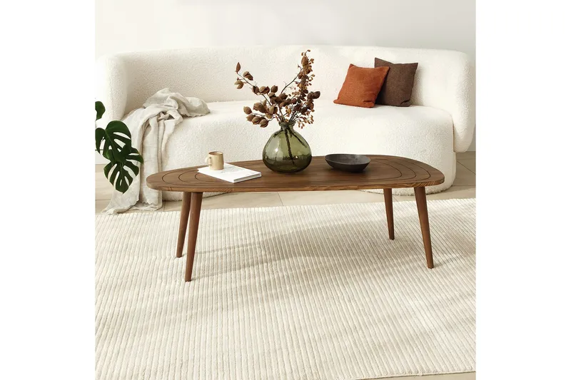 Sohvapöytä Gozoa 115 cm - Pähkinä - Huonekalut - Pöytä & ruokailuryhmä - Sohvapöytä