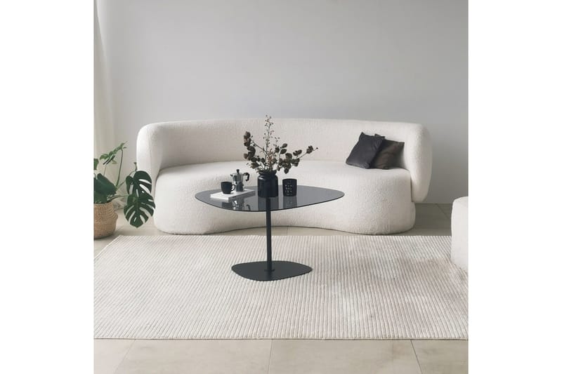 Sohvapöytä Greevston 85 cm - Harmaa/Musta - Huonekalut - Pöytä & ruokailuryhmä - Sohvapöytä