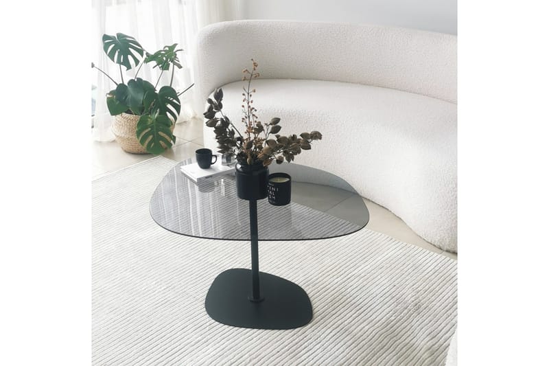 Sohvapöytä Greevston 85 cm - Harmaa/Musta - Huonekalut - Pöytä & ruokailuryhmä - Sohvapöytä