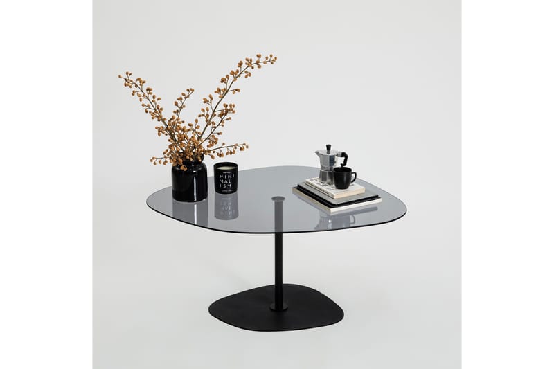 Sohvapöytä Greevston 85 cm - Harmaa/Musta - Huonekalut - Pöytä & ruokailuryhmä - Sohvapöytä