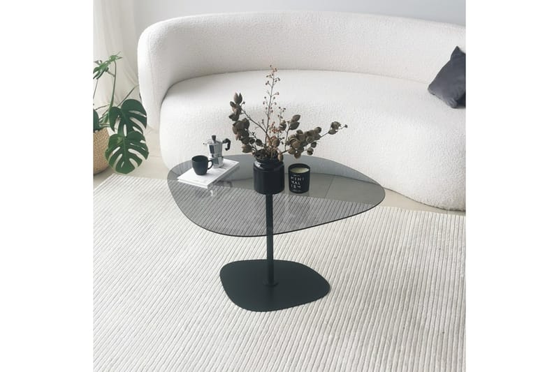 Sohvapöytä Greevston 85 cm - Harmaa/Musta - Huonekalut - Pöytä & ruokailuryhmä - Sohvapöytä