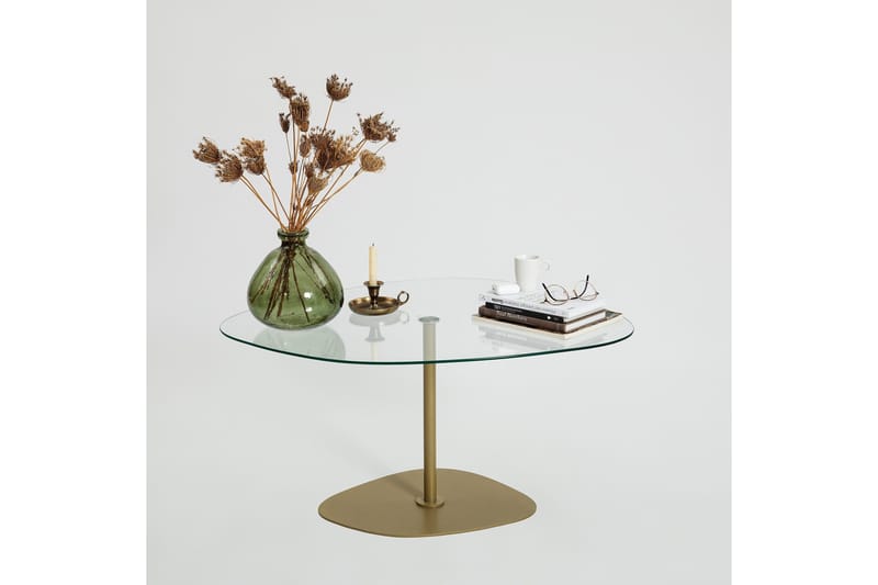 Sohvapöytä Greevston 85 cm - Kulta - Huonekalut - Pöytä & ruokailuryhmä - Sohvapöytä