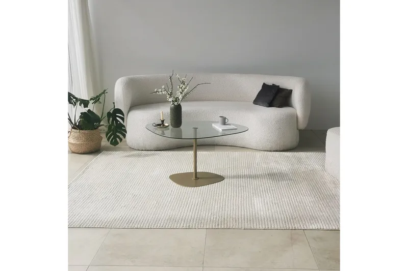 Sohvapöytä Greevston 85 cm - Kulta - Huonekalut - Pöytä & ruokailuryhmä - Sohvapöytä