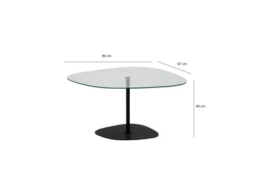 Sohvapöytä Greevston 85 cm - Musta - Huonekalut - Pöytä & ruokailuryhmä - Sohvapöytä