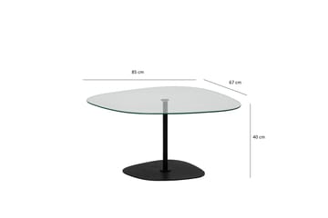 Sohvapöytä Greevston 85 cm - Musta - Huonekalut - Pöytä & ruokailuryhmä - Sohvapöytä