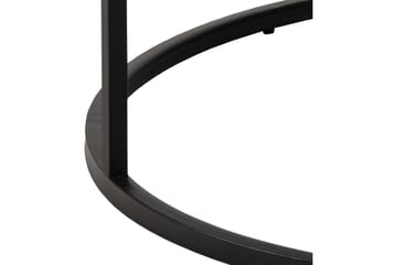 Sohvapöytä Gumus 80 cm Pyöreä - Valkoinen - Huonekalut - Pöytä & ruokailuryhmä - Sohvapöytä