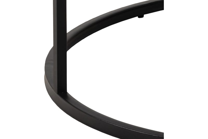 Sohvapöytä Gumus 80 cm Pyöreä - Valkoinen - Huonekalut - Pöytä & ruokailuryhmä - Sohvapöytä