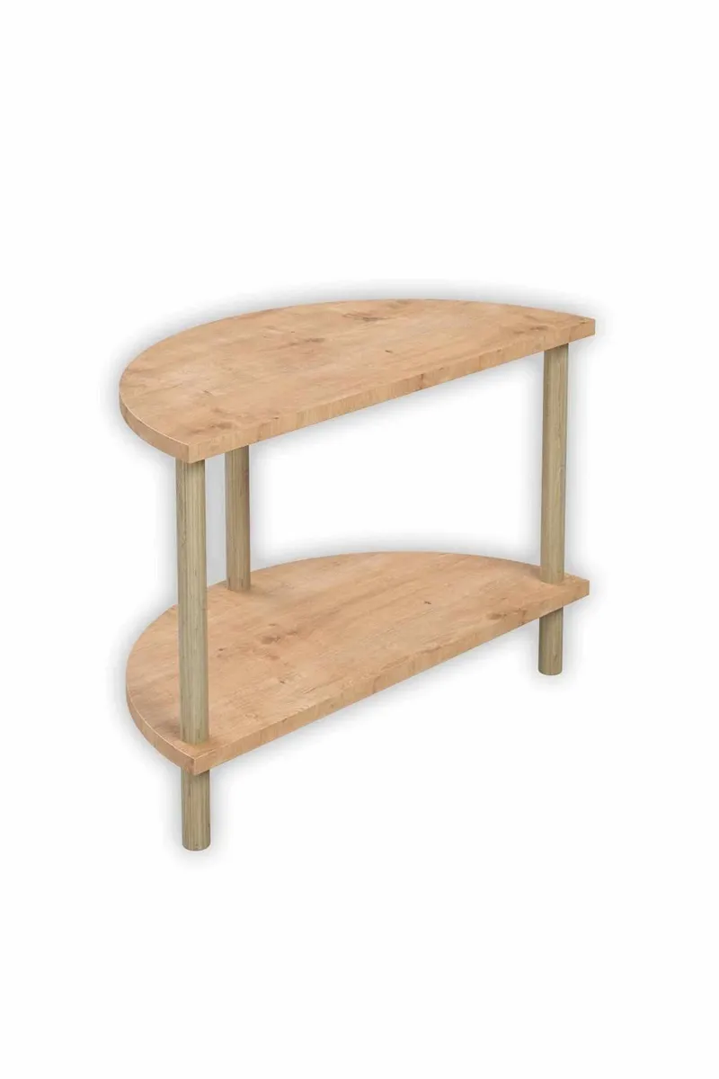 Sohvapöytä Hanah Home Peka Cube (60 x 42 x 30 cm) Sapphire Oak, Sapphire Oak