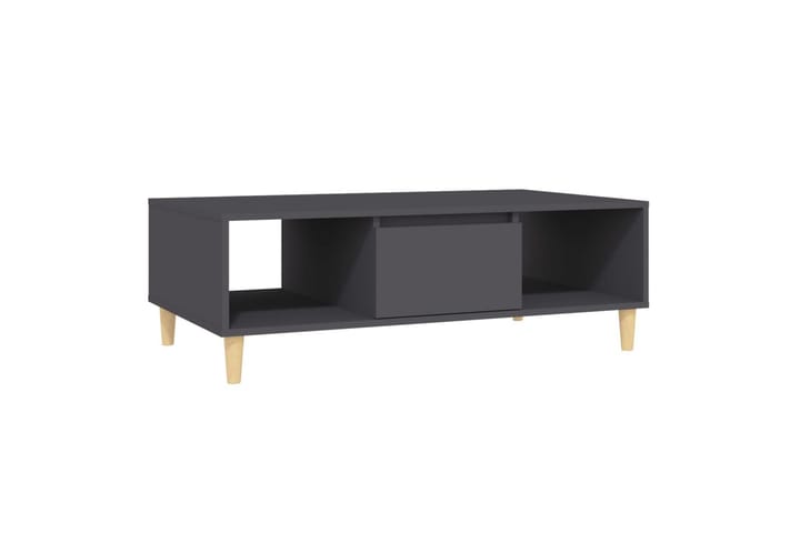 Sohvapöytä harmaa 103,5x60x35 cm lastulevy - Sohvapöytä