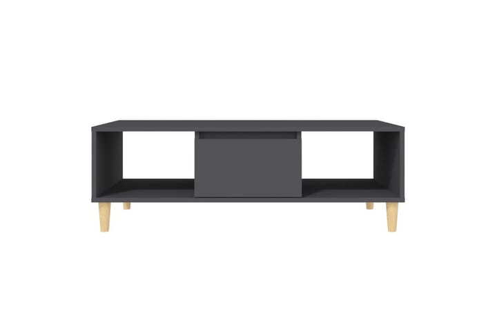 Sohvapöytä harmaa 103,5x60x35 cm lastulevy - Sohvapöytä