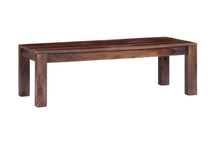 Sohvapöytä harmaa 110x50x35 cm täysi seesampuu - Harmaa - Sohvapöytä