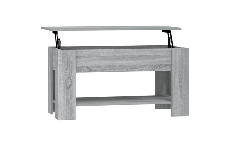 Sohvapöytä harmaa Sonoma 101x49x52 cm tekninen puu - Harmaa - Huonekalut - Pöytä & ruokailuryhmä - Sohvapöytä