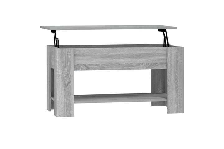 Sohvapöytä harmaa Sonoma 101x49x52 cm tekninen puu - Harmaa - Sohvapöytä