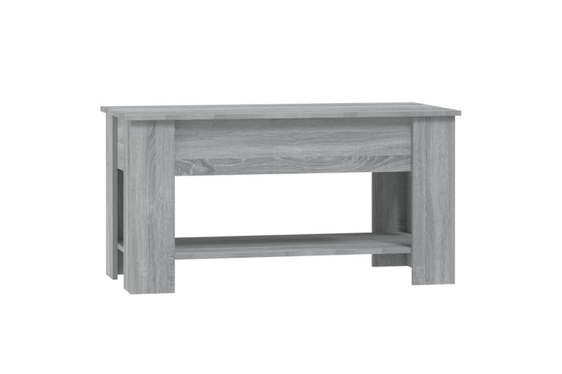 Sohvapöytä harmaa Sonoma 101x49x52 cm tekninen puu - Harmaa - Huonekalut - Pöytä & ruokailuryhmä - Sohvapöytä