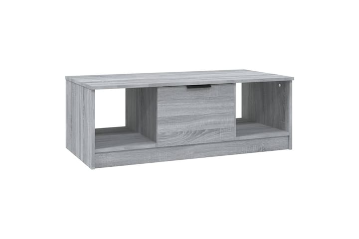 Sohvapöytä harmaa Sonoma 102x50x36 cm tekninen puu - Harmaa - Sohvapöytä