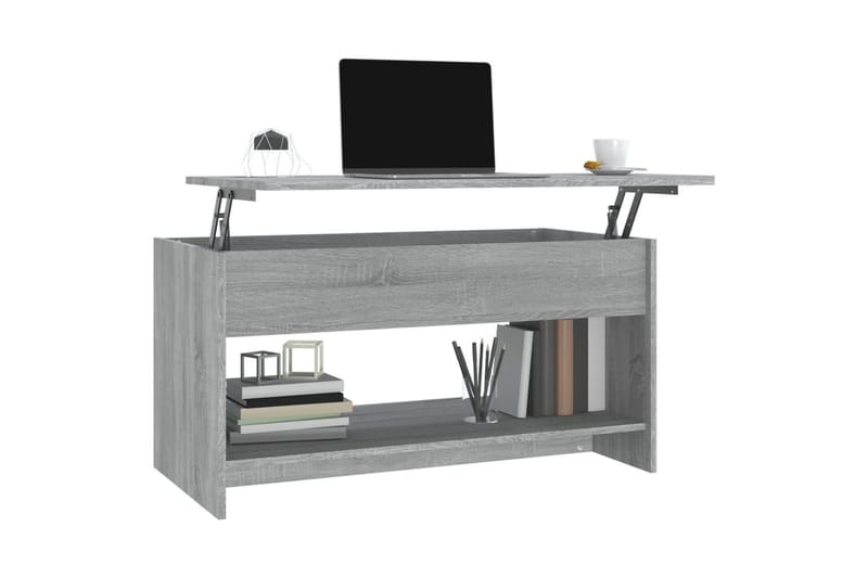 Sohvapöytä harmaa Sonoma 102x50x52,5 cm tekninen puu - Harmaa - Huonekalut - Pöytä & ruokailuryhmä - Sohvapöytä