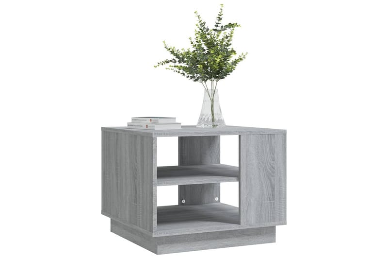 Sohvapöytä harmaa Sonoma 55x55x43 cm lastulevy - Harmaa - Huonekalut - Pöytä & ruokailuryhmä - Sohvapöytä