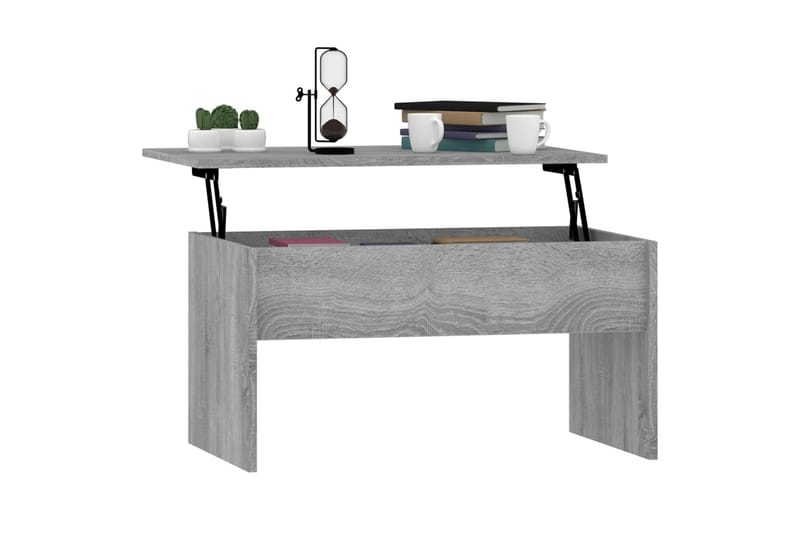 Sohvapöytä harmaa Sonoma 80x50,5x41,5 cm tekninen puu - Harmaa - Huonekalut - Pöytä & ruokailuryhmä - Sohvapöytä
