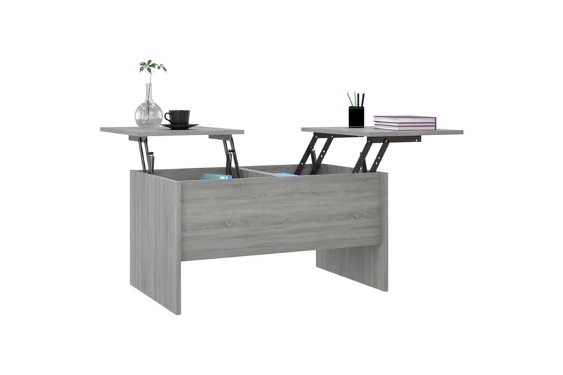 Sohvapöytä harmaa Sonoma 80x50x42,5 cm tekninen puu - Harmaa - Huonekalut - Pöytä & ruokailuryhmä - Sohvapöytä
