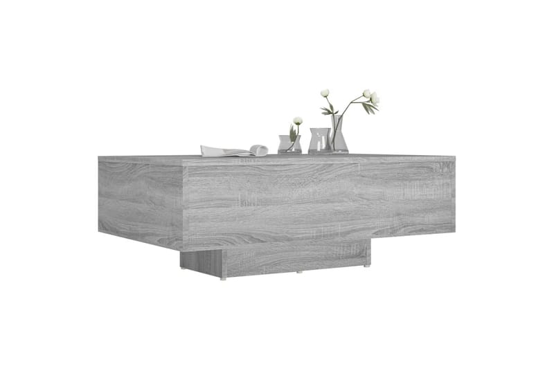 Sohvapöytä harmaa Sonoma 85x55x31 cm tekninen puu - Harmaa - Huonekalut - Pöytä & ruokailuryhmä - Sohvapöytä
