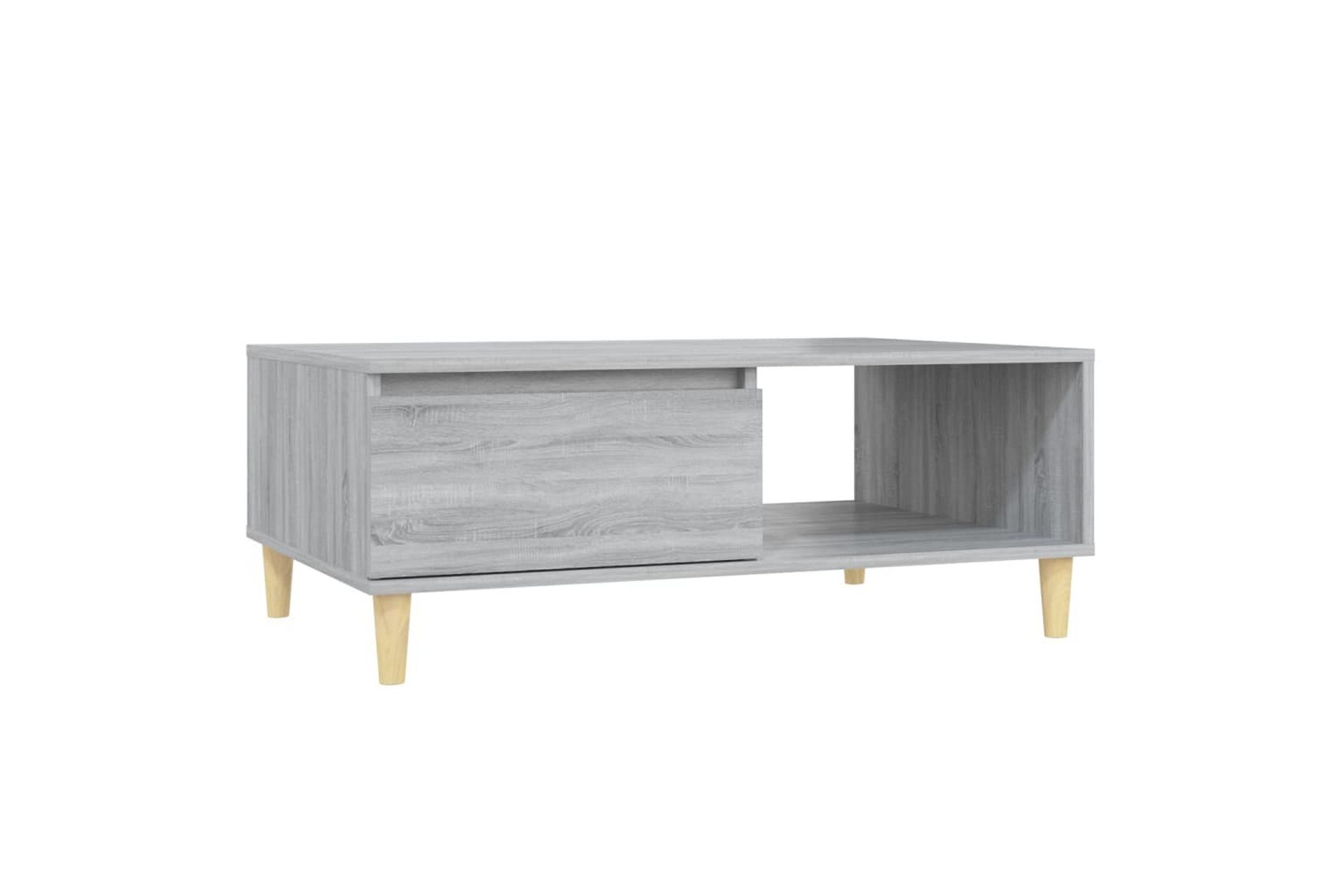 Sohvapöytä harmaa Sonoma 90x60x35 cm lastulevy - Harmaa - Huonekalut - Pöytä & ruokailuryhmä - Sohvapöytä
