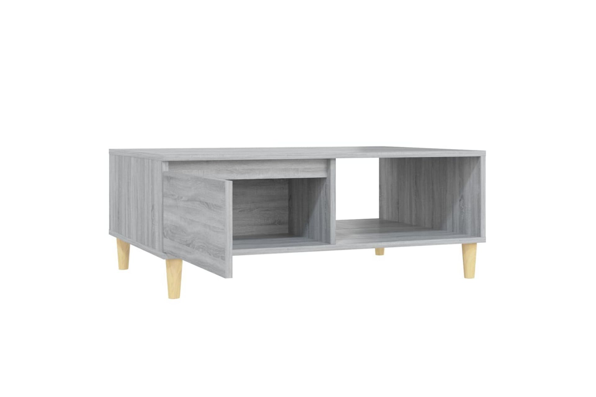 Sohvapöytä harmaa Sonoma 90x60x35 cm lastulevy - Harmaa - Huonekalut - Pöytä & ruokailuryhmä - Sohvapöytä