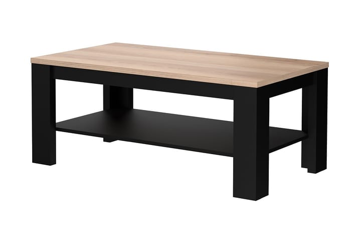 Sohvapöytä Havdar 110 cm - Ruskea/Musta - Sohvapöytä