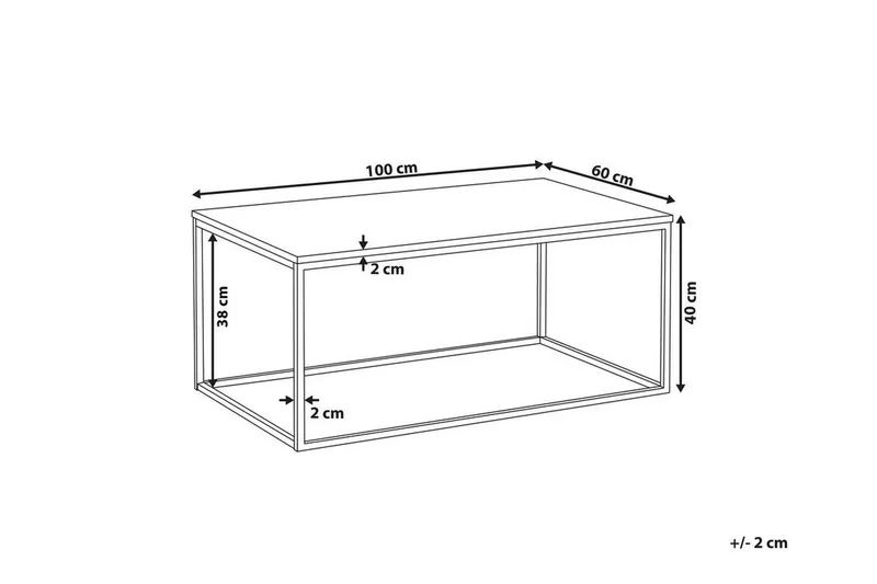 Sohvapöytä Heber - Puu/Luonnonväri - Huonekalut - Pöytä & ruokailuryhmä - Sohvapöytä