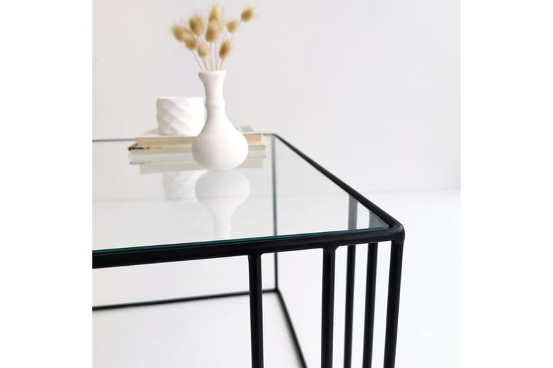 Sohvapöytä Heemsharl 55 cm - Musta - Huonekalut - Pöytä & ruokailuryhmä - Sohvapöytä