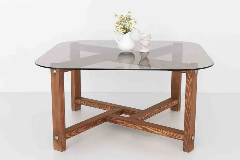 Sohvapöytä Hogeland 80 cm Pyöreä - Luonnonväri - Huonekalut - Pöytä & ruokailuryhmä - Sohvapöytä