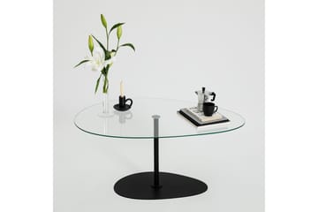 Sohvapöytä Hommedal 90 cm - Musta - Huonekalut - Pöytä & ruokailuryhmä - Sohvapöytä