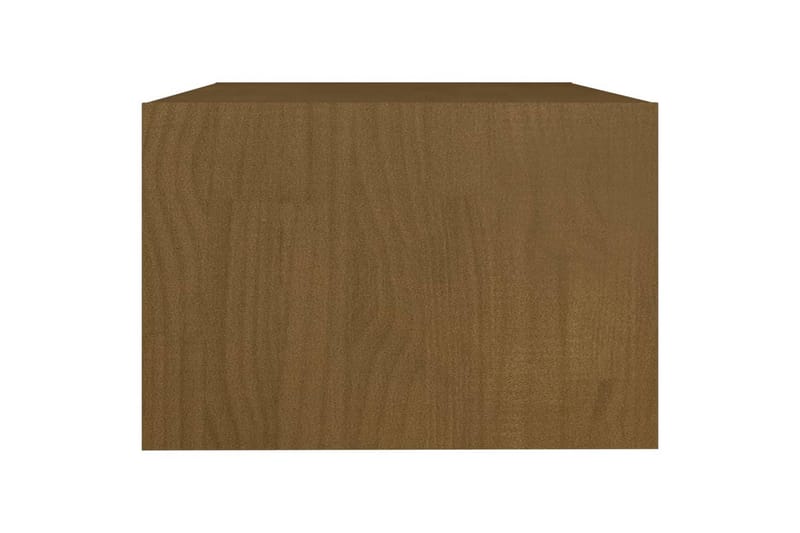 Sohvapöytä hunajanruskea 75x50x33,5 cm täysi mänty - Ruskea - Huonekalut - Pöytä & ruokailuryhmä - Sohvapöytä