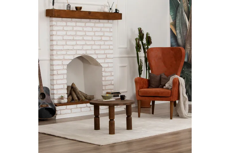 Sohvapöytä Ida 60 cm, Pähkinä