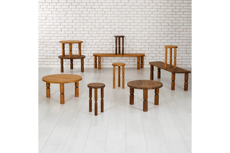 Sohvapöytä Ida 60 cm - Pähkinä - Huonekalut - Pöytä & ruokailuryhmä - Sohvapöytä