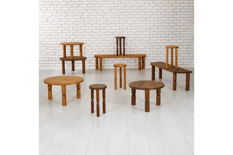 Sohvapöytä Ida 70 cm - Pähkinä - Huonekalut - Pöytä & ruokailuryhmä - Sohvapöytä