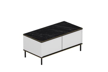 Sohvapöytä Imaj 90 cm - Valkoinen - Huonekalut - Pöytä & ruokailuryhmä - Sohvapöytä