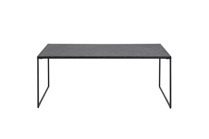 Sohvapöytä Infinity 120x60 cm Musta marmori - Sohvapöytä
