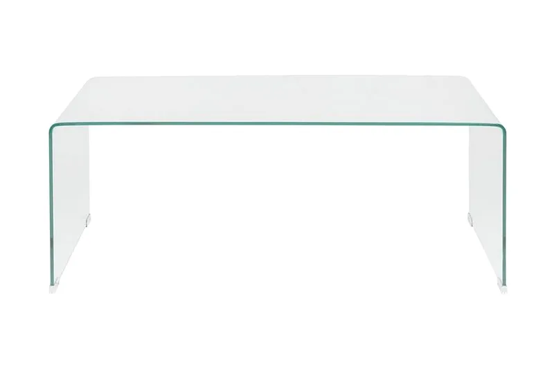 Sohvapöytä Jaedon, Läpinäkyvä