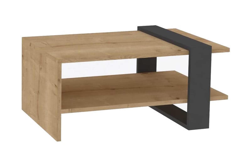 Sohvapöytä Jannie 80x35x80 cm, Antrasiitti