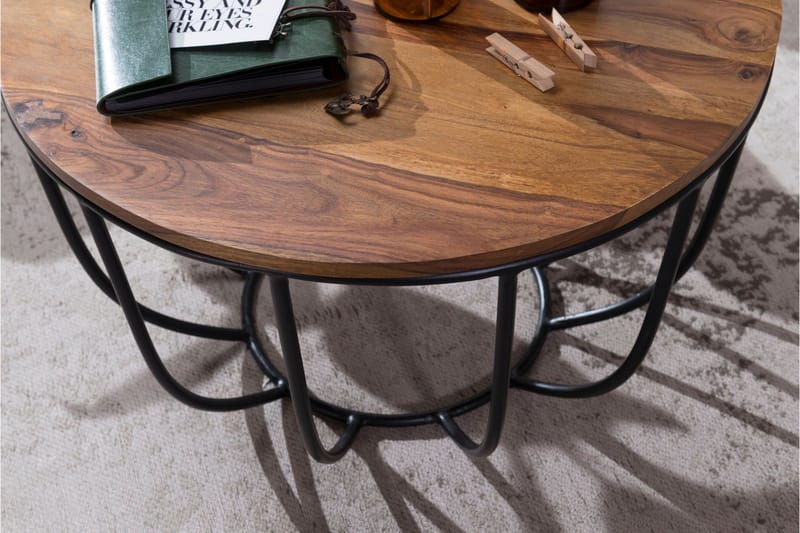 Sohvapöytä Jazyria 60 cm - Puu/Luonnonväri - Huonekalut - Pöytä & ruokailuryhmä - Sohvapöytä