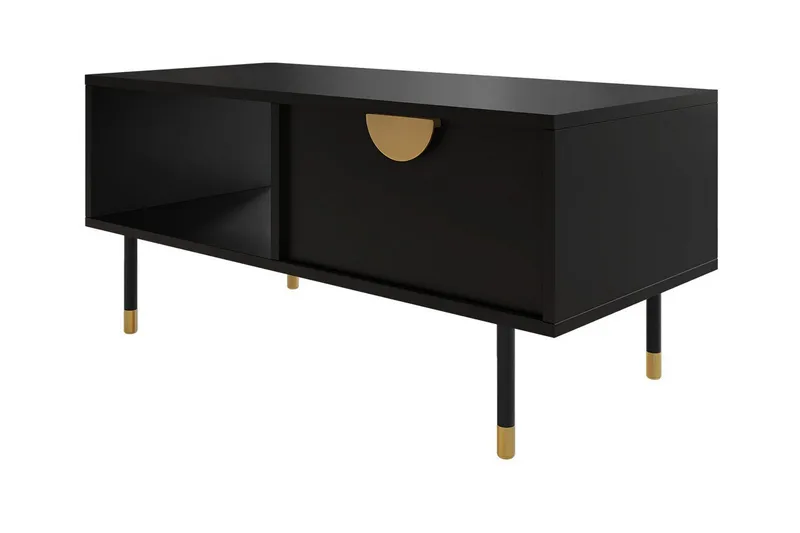 Sohvapöytä Kintore 45 cm, Musta