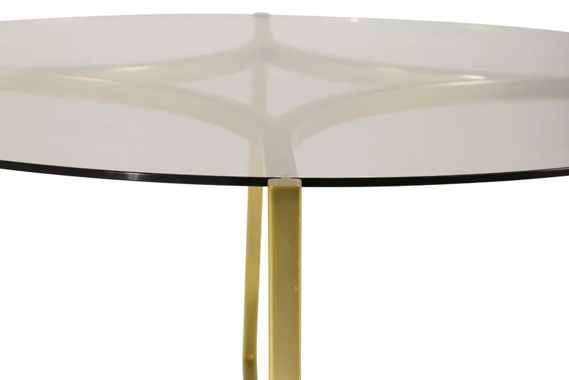 Sohvapöytä Kivik Pyöreä 75cm - Läpinäkyvä - Huonekalut - Pöytä & ruokailuryhmä - Sohvapöytä