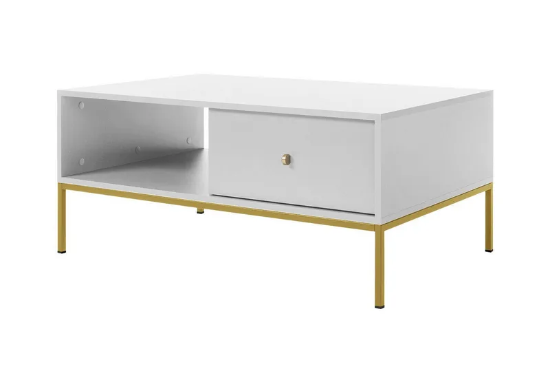 Sohvapöytä Klinkerville 68,1 cm, Valkoinen