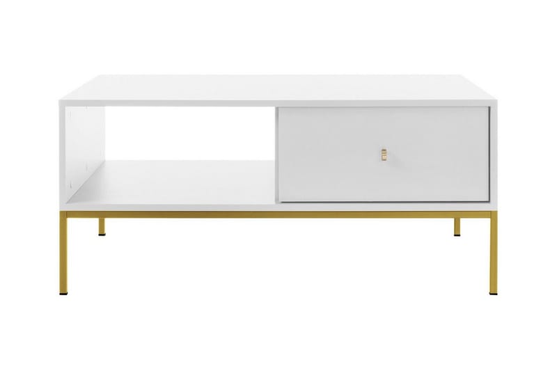Sohvapöytä Klinkerville 68,1 cm - Valkoinen - Huonekalut - Pöytä & ruokailuryhmä - Sohvapöytä
