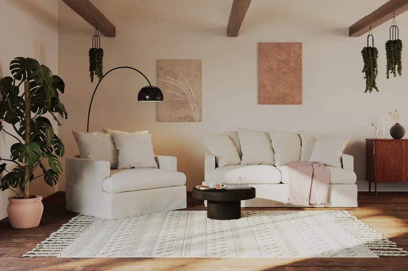 Sohvapöytä Kopparbo 75 cm Pyöreä - Musta Puu - Huonekalut - Pöytä & ruokailuryhmä - Sohvapöytä