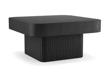 Sohvapöytä Kopparbo 80 cm - Mustaksi petsattu tammi - Huonekalut - Pöytä & ruokailuryhmä - Sohvapöytä